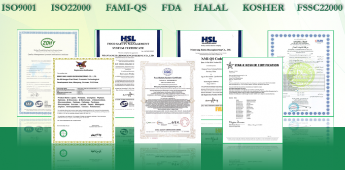 Habio Pectinase Powder Feed Enzyme Hydrolyzing Pectin And Fiber Polysaccharide 30000u/G 2